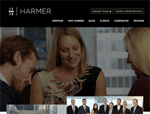 Tablet Screenshot of harmer.com